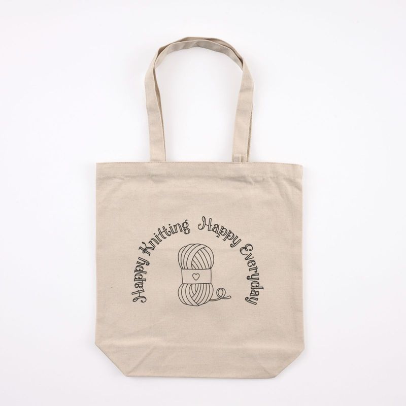 伊吹広子　ハッピーニッティングトートバッグ