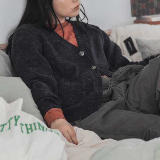 【糸セット】「Enjoy Keitoあみものダイアリー」 P.20 うるりのカーディガン