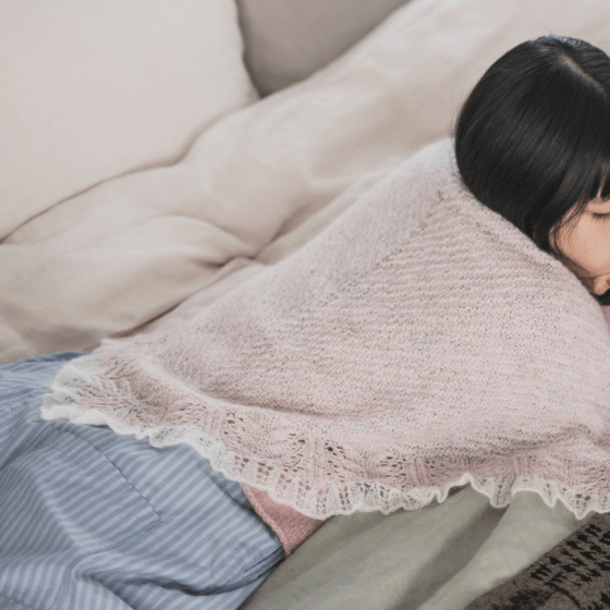 【糸セット】「Enjoy Keitoあみものダイアリー」 P.29 フリルショール