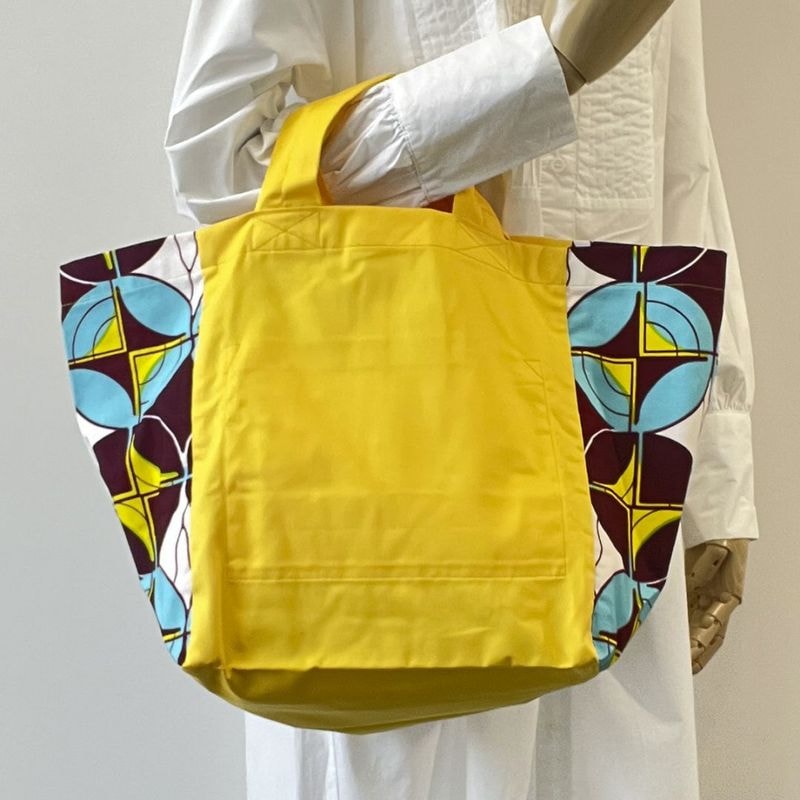 スクエアトート  イエロー