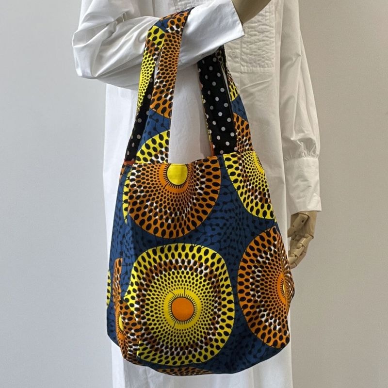 バルーンバッグ  サン・レイ紺ベース