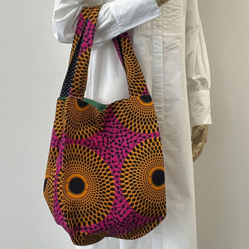 バルーンバッグ  サン・レイ  ピンクベース