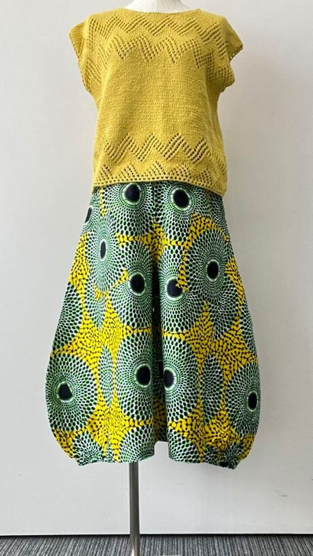 バルーンキュロット（M-Lサイズ）サン・レイ  イエロー