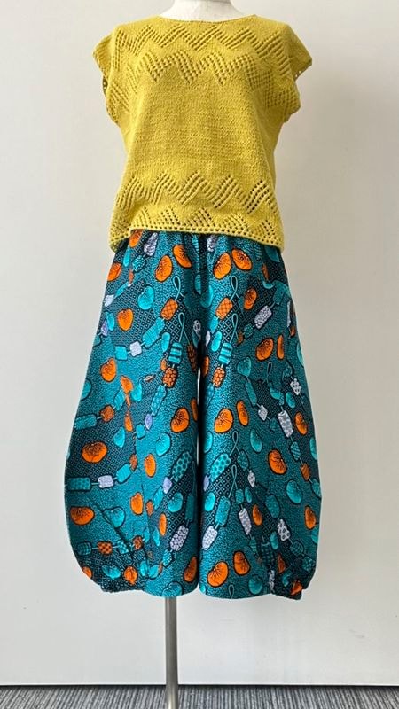 バルーンキュロット（M-Lサイズ）アフリカンビーズ