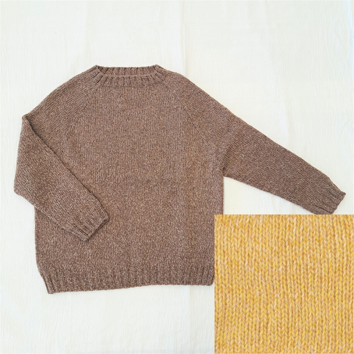 【Keitoキット】カムバックのふつうのセーター「ぐるぐる2」（05 キ）