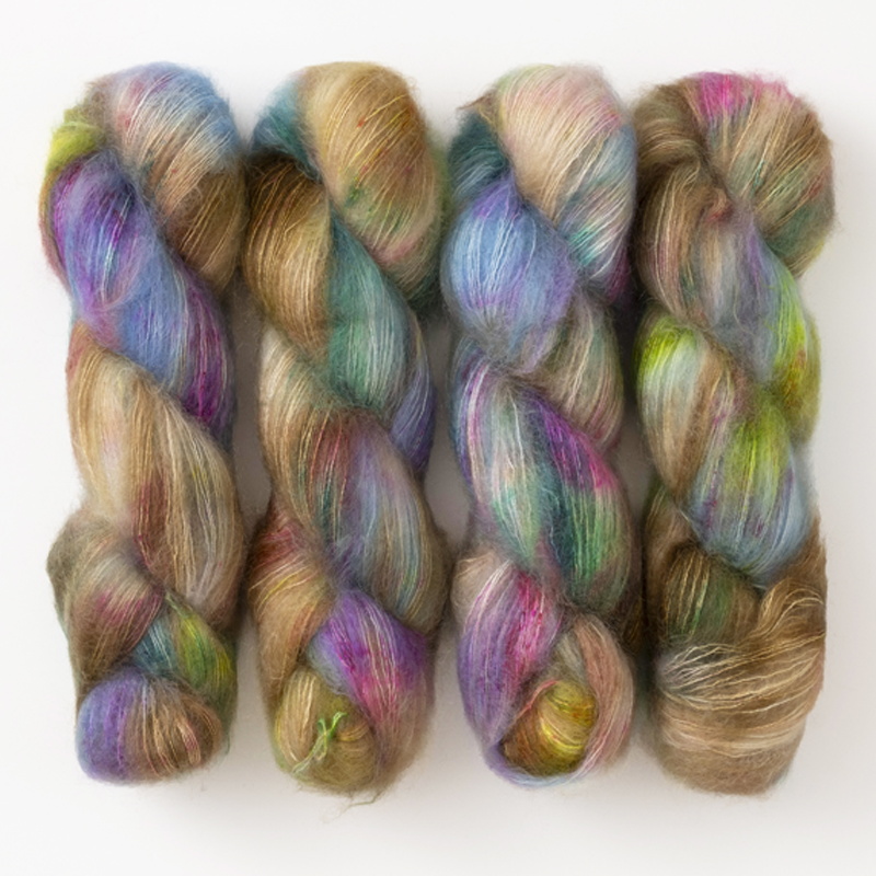 HHF キッドシルクレース Macaroon