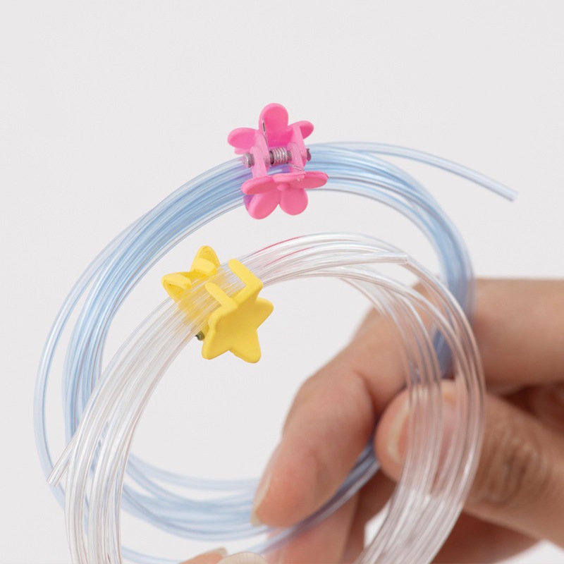 Stitch Keeper Cord（クリア×スカイブルー）