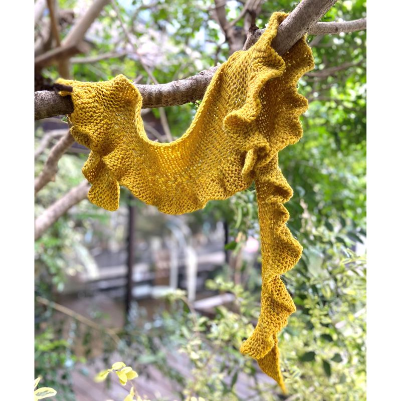 「セルフラッフルショール」(うるり#04山吹)