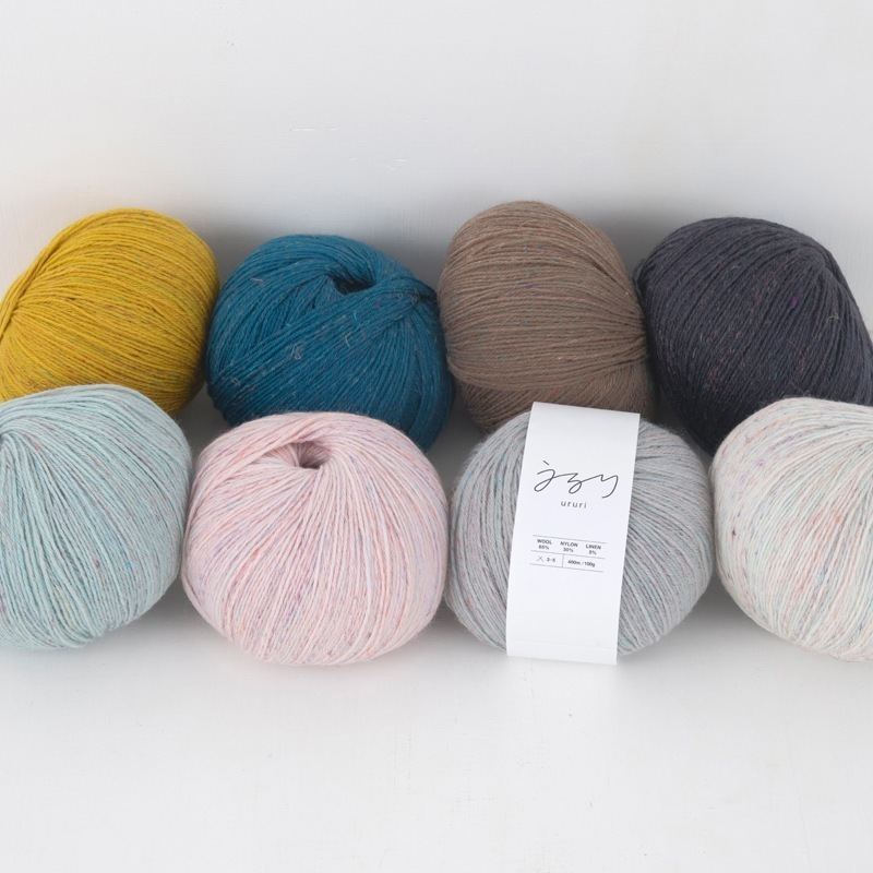 【Designed by飛田眞理】リボンスカーフ（うるり02）