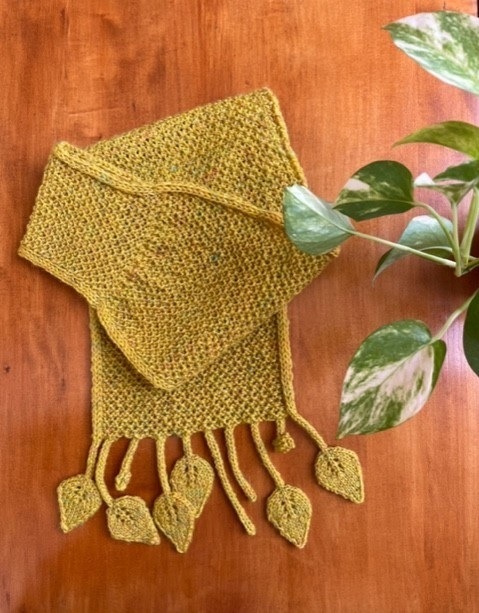 【Designed by飛田眞理】リボンスカーフ(うるり03)