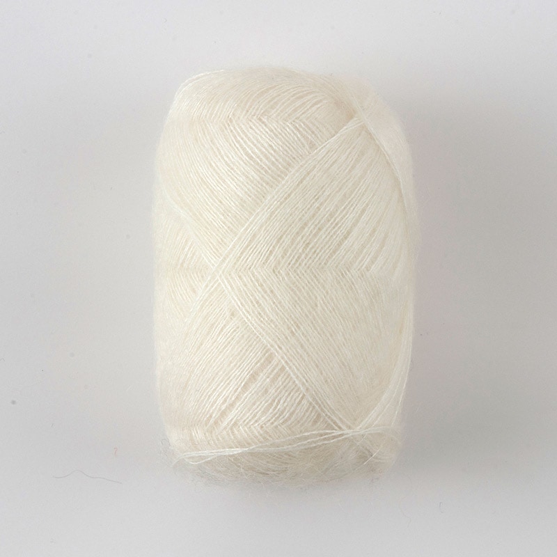 【Keitoキット】「空気のようにかるいモヘアストール」（＃01）