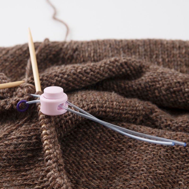 Stitch Keeper Cord（クリア×パープル）