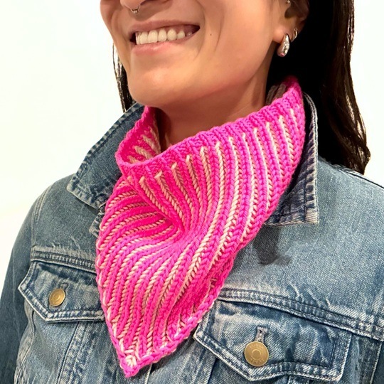 【ワークショップ Tokyo Bandana 専用】スーパーソフト　ホワイト×紺（計2玉）