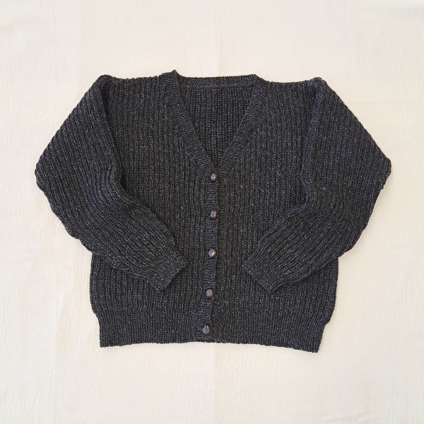 【Keitoキット】「カムバックのハンサムカーデ」（07ブルー）