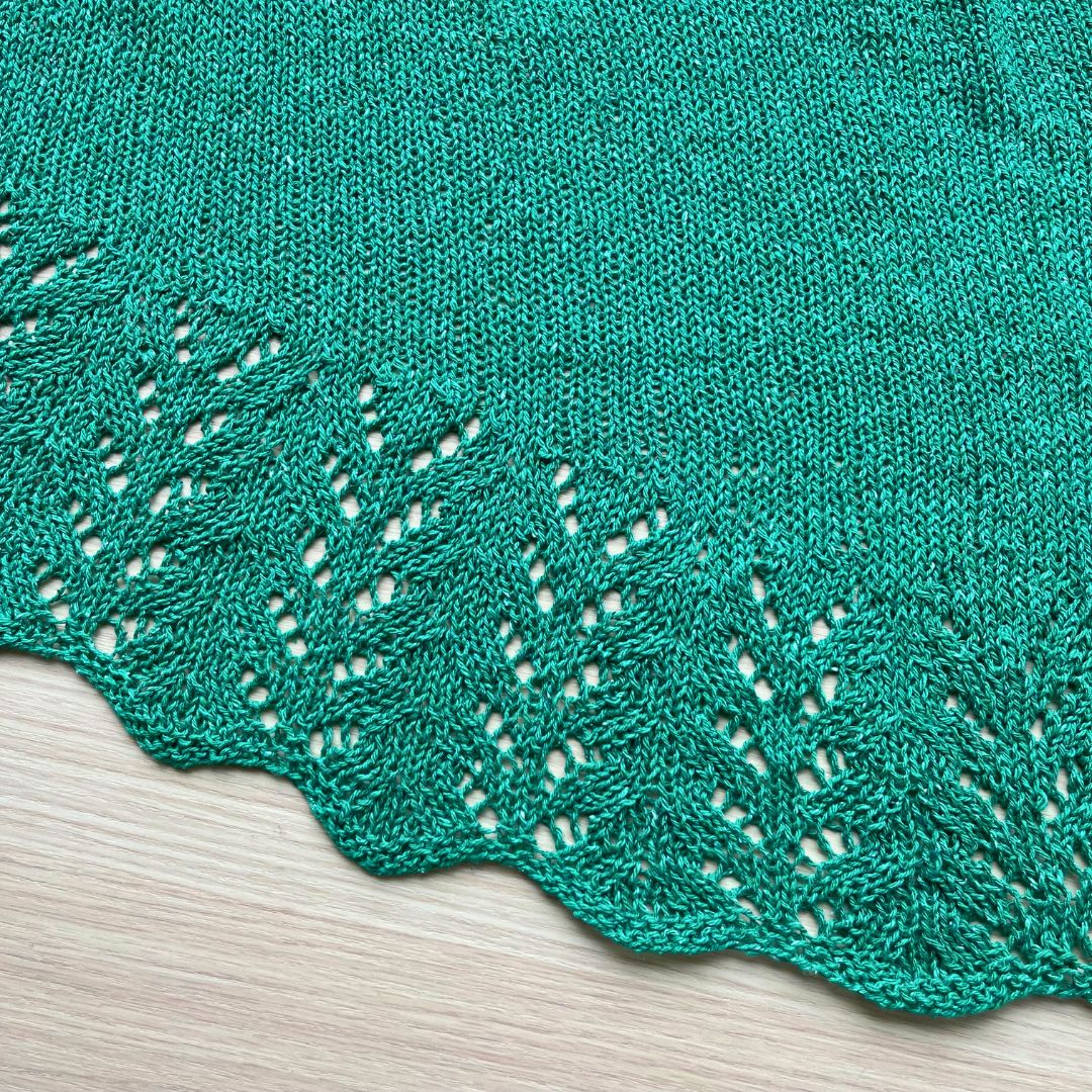 【Keitoキット】GINGAのショール（サンプルカラー　HISUI）