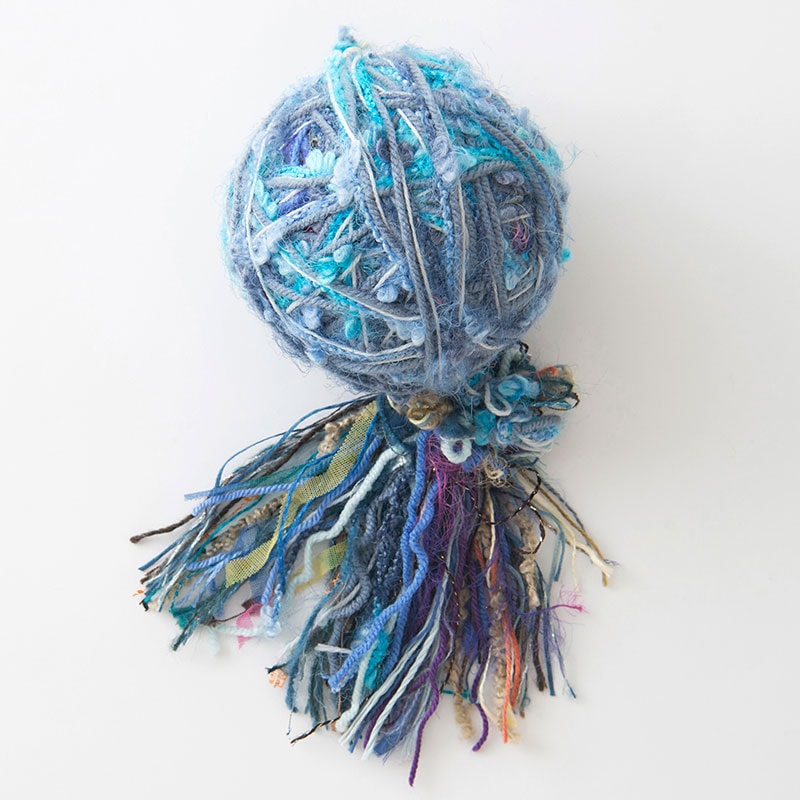 【Keitoキット】クラッチバッグ（水色）