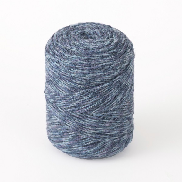 【Keitoキット】「カムバックのアランカーディガン」（07ブルー）