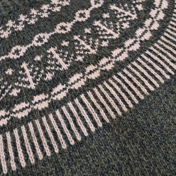 【Keitoキット】「丸ヨークのあったかセーター」（サンプルカラー）