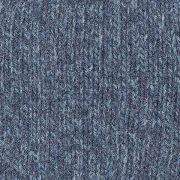 【Keitoキット】「丸ヨークのあったかセーター」（07ブルー×03チャ）