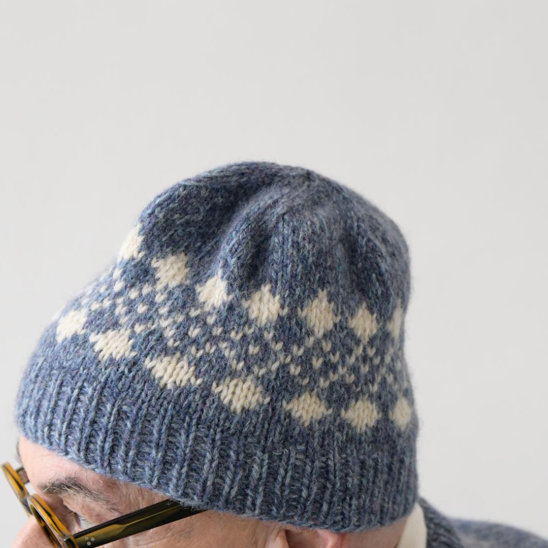 【糸セット】「毛糸だま2024秋」P.11帽子（M・Lサイズ）