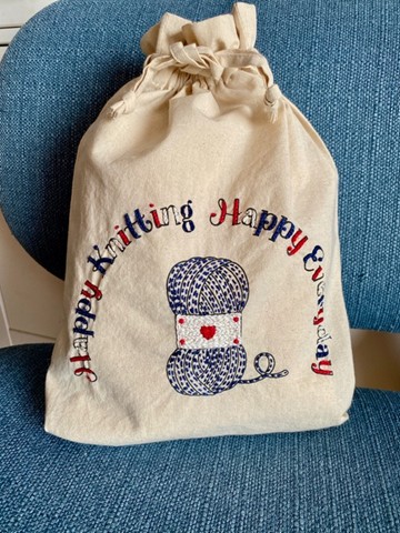 伊吹広子　ハッピーニッティングトートバッグ