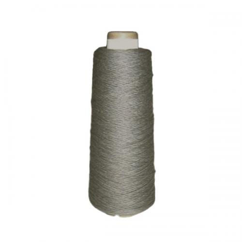 M21B.木綿パール糸 20/6 グレー 木綿100% 100gコーン