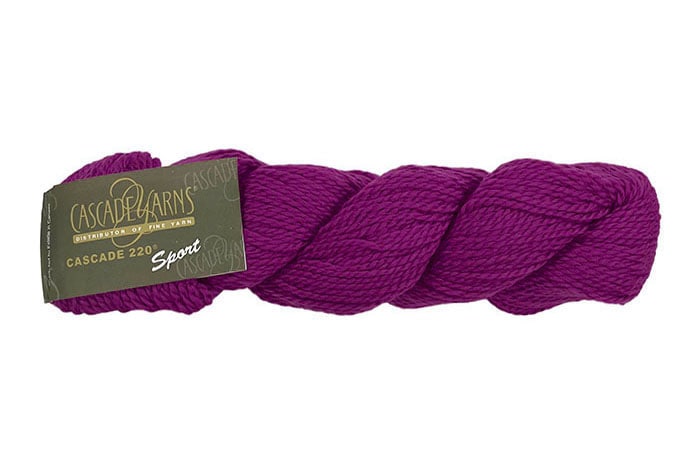 W921 ｶｽｹｰﾄﾞ ｽﾎﾟﾙﾄ 並太(Magenta)     #7803