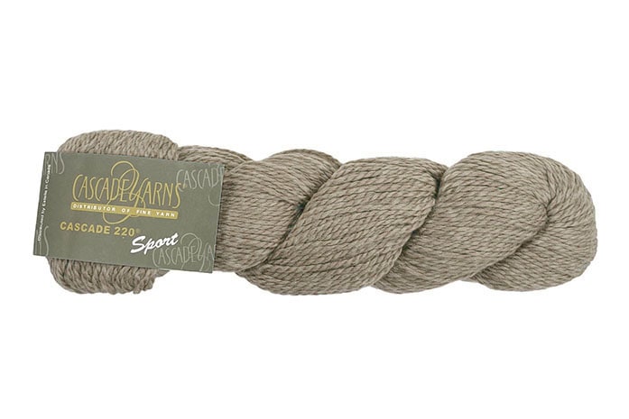 W921 ｶｽｹｰﾄﾞ ｽﾎﾟﾙﾄ 並太(Doeskin Heather)     #8012