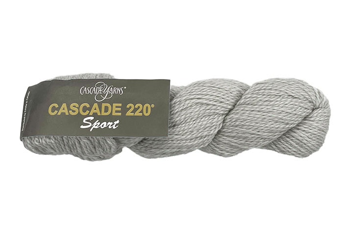 W921 ｶｽｹｰﾄﾞ ｽﾎﾟﾙﾄ 並太(Silver Grey)     #8401