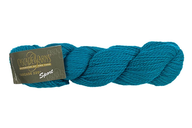 W921 ｶｽｹｰﾄﾞ ｽﾎﾟﾙﾄ 並太(Cyan Blue)     #8891