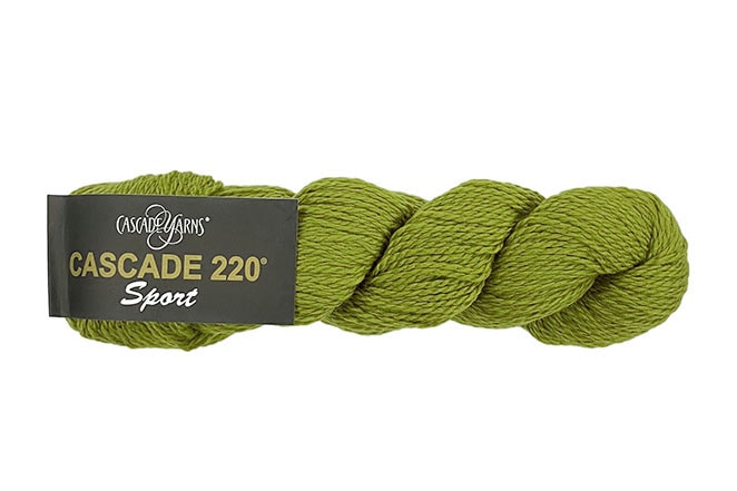 W921 ｶｽｹｰﾄﾞ ｽﾎﾟﾙﾄ 並太(Granny Smith)     #8914