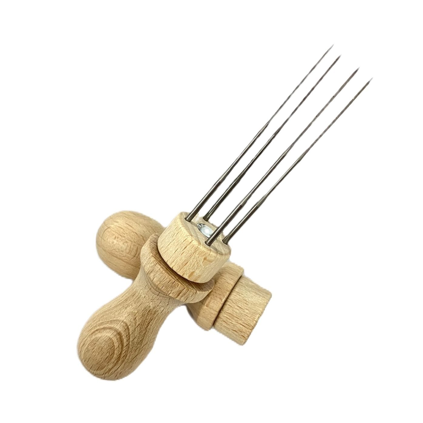 ドイツ製 フェルティングニードルパンチ 4本針 7.5cm針タイプ