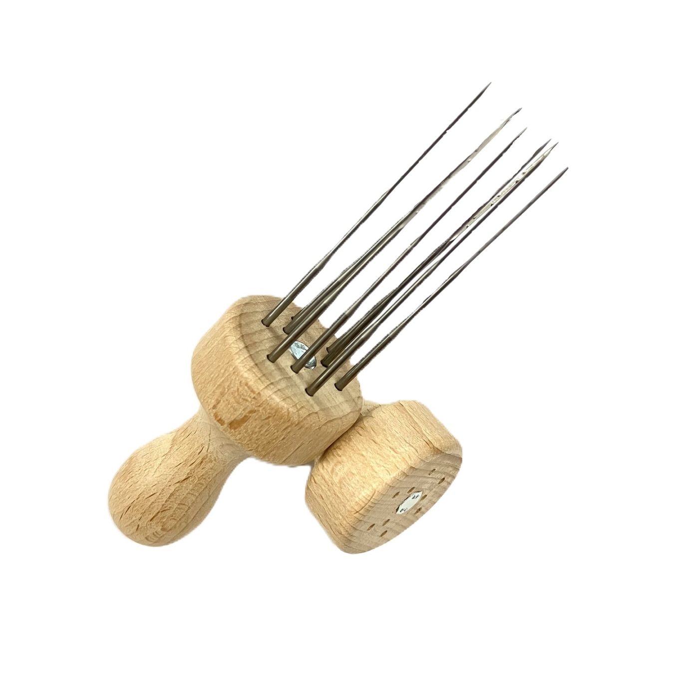 ドイツ製　フェルティングニードルパンチ　9本針　7.5cm針タイプ