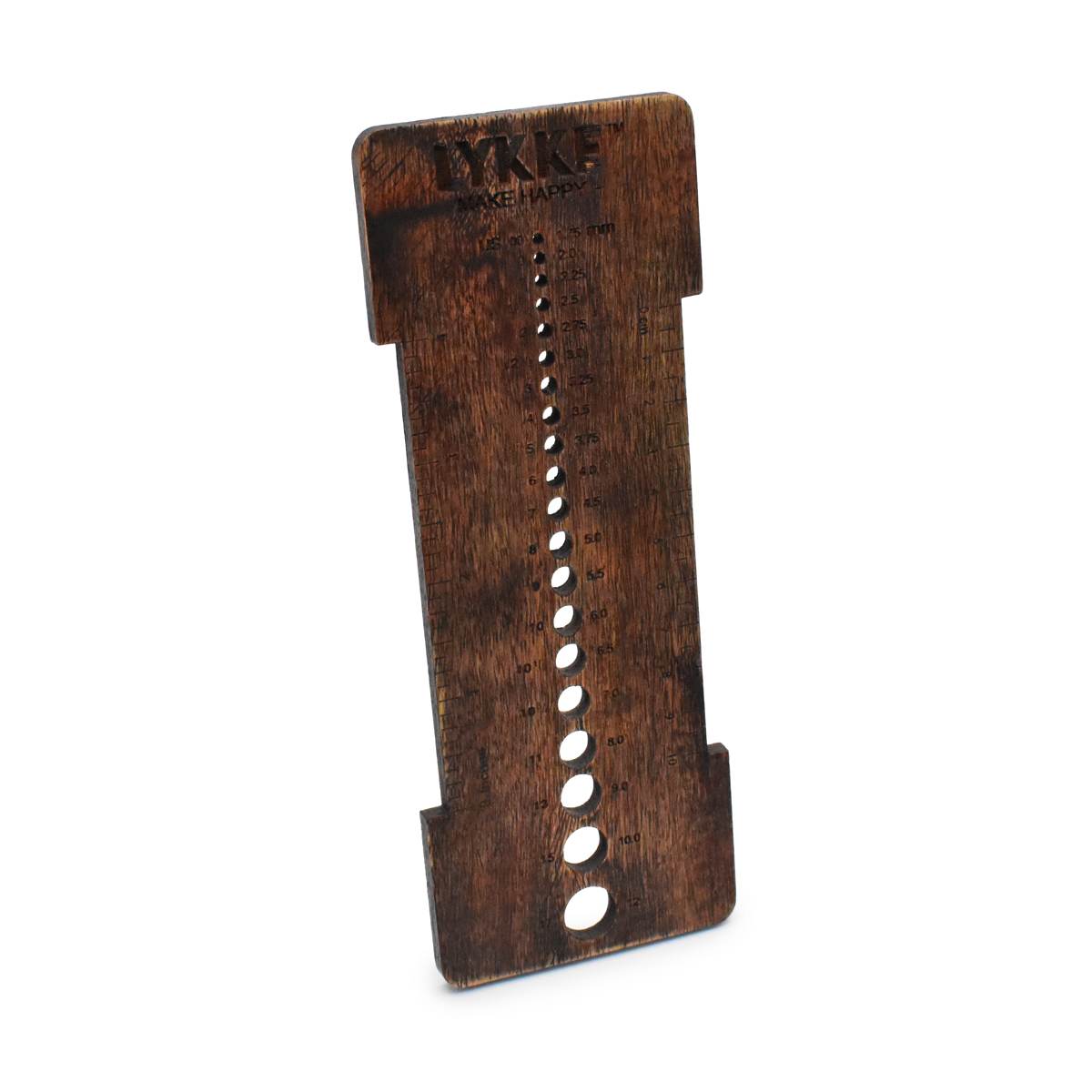 【20%off】LYKKE 木製ニードルゲージ　RoseWood