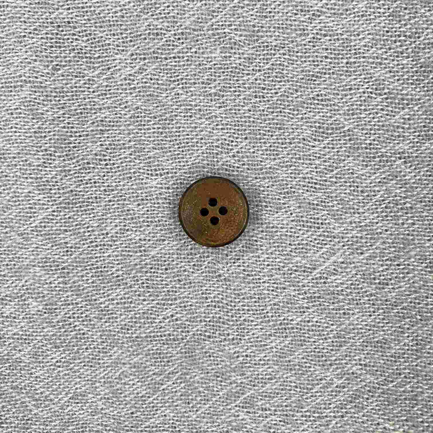 ドイツ製H17C　水牛ボタン15mm