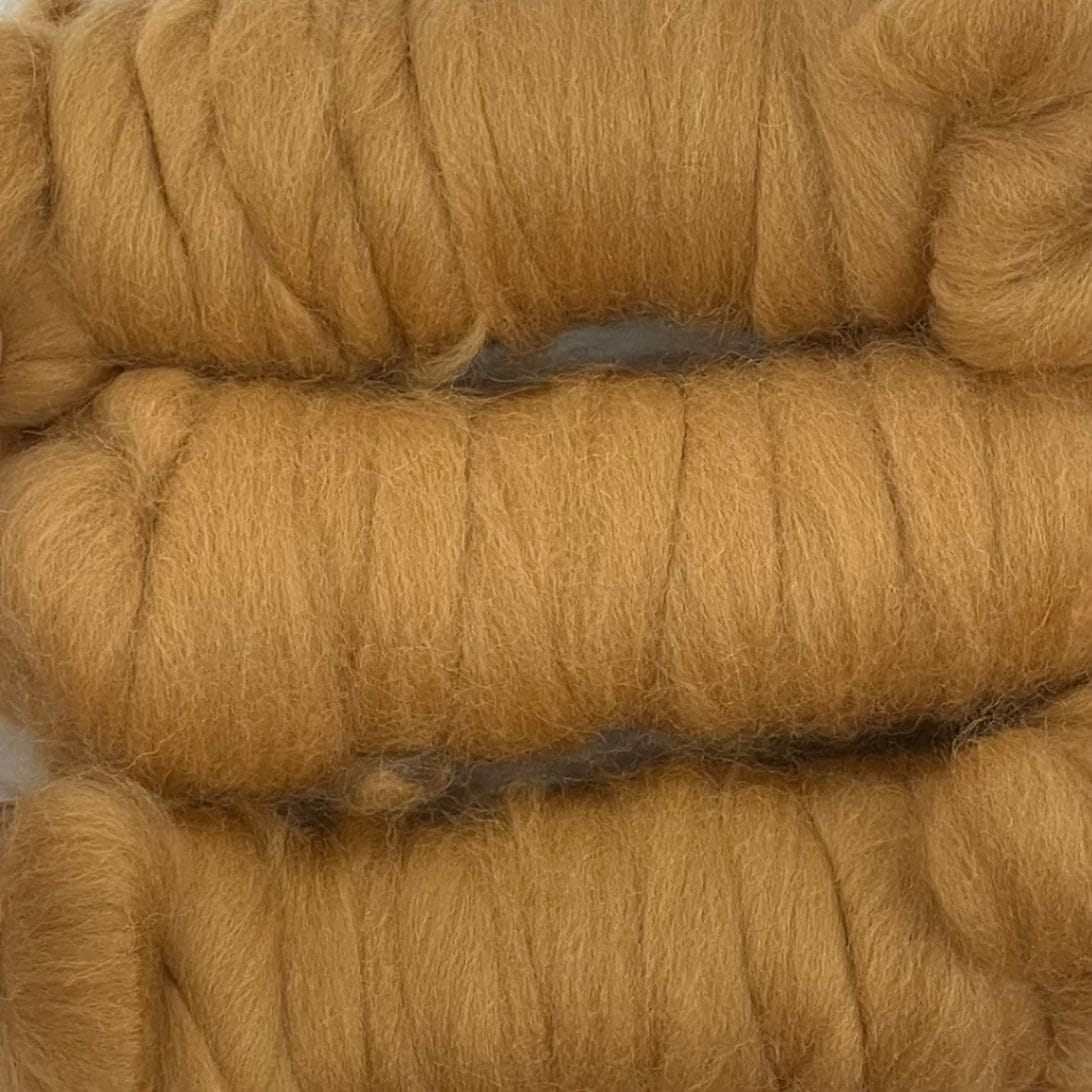 【在庫限り30％off】英国染めシェトランドウール　バタースコッチ  