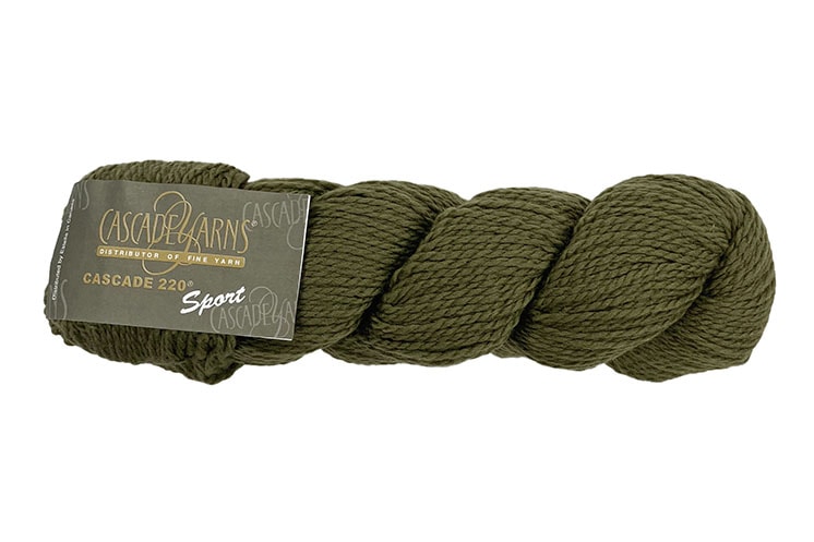 W921 ｶｽｹｰﾄﾞ ｽﾎﾟﾙﾄ 並太( Olive Drab)     #9700　