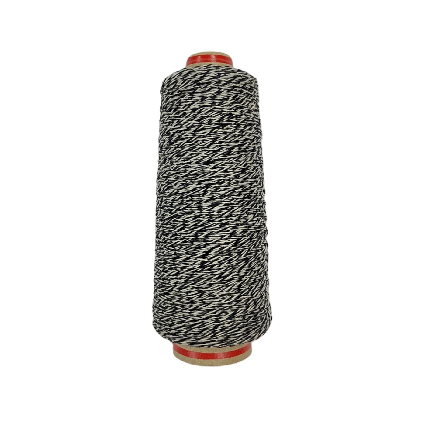 【20%off】CA212 ｶｼﾐﾔ糸 2/12　白黒　110gｺｰﾝ 