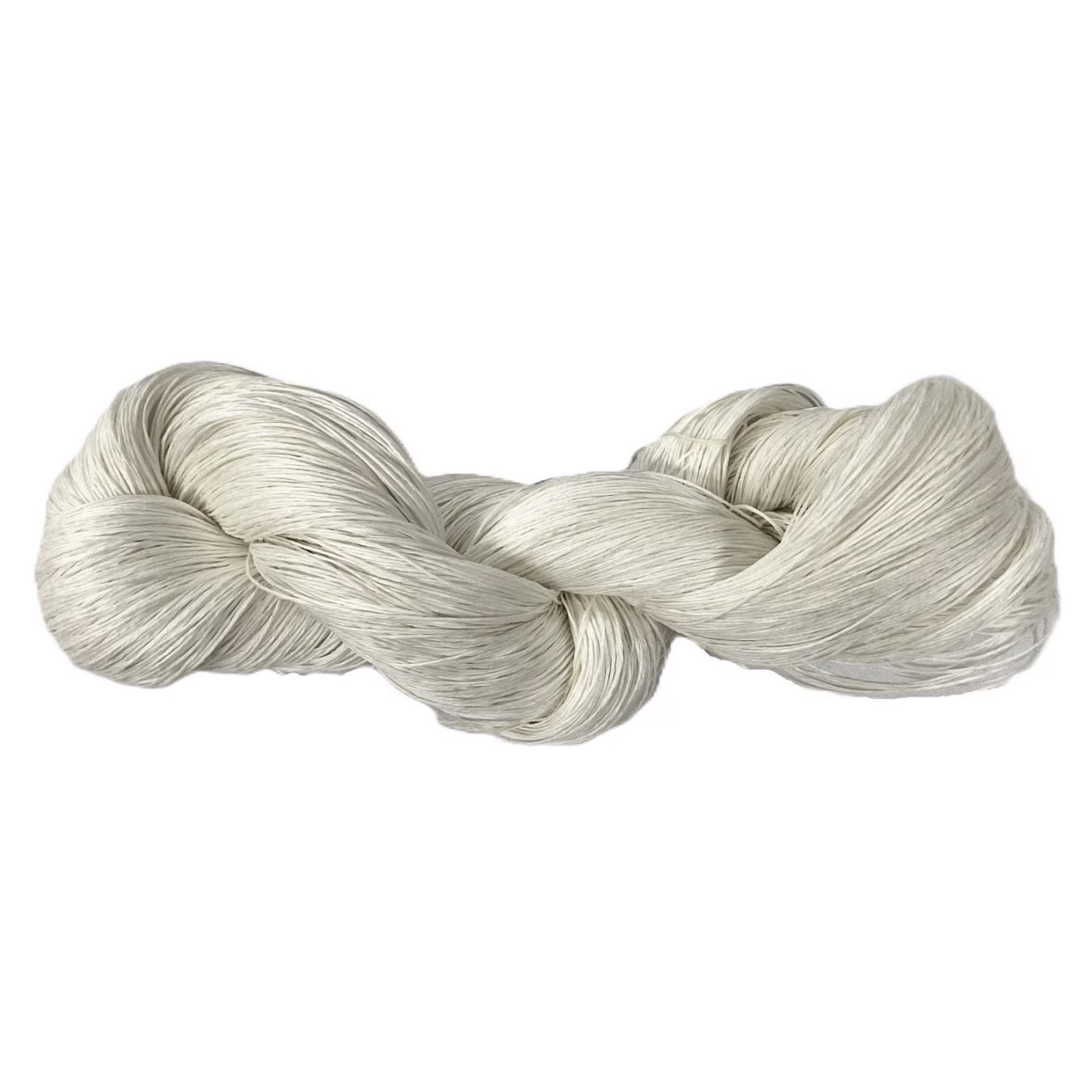 L15A.リネン(亜麻)糸　生成り　60/8  麻100%　100g綛 1100円/100g(税込)