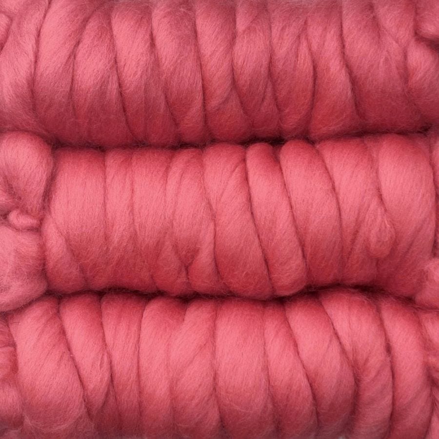 【デビューSALE 10％OFF】金の羊染めメリノウール 64's フラミンゴ