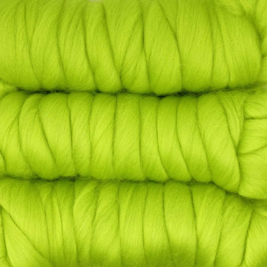 【デビューSALE 10％OFF】金の羊染めメリノウール 64's ライム