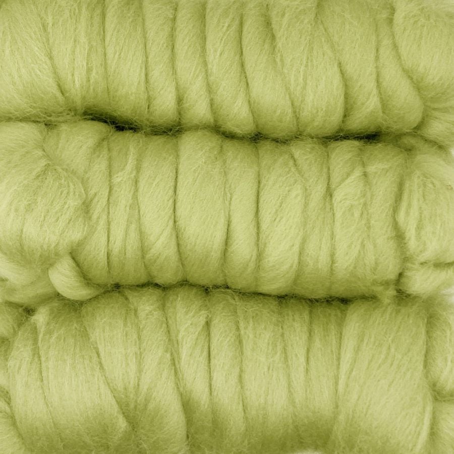 【デビューSALE 10％OFF】金の羊染めメリノウール 64's ピスタチオ