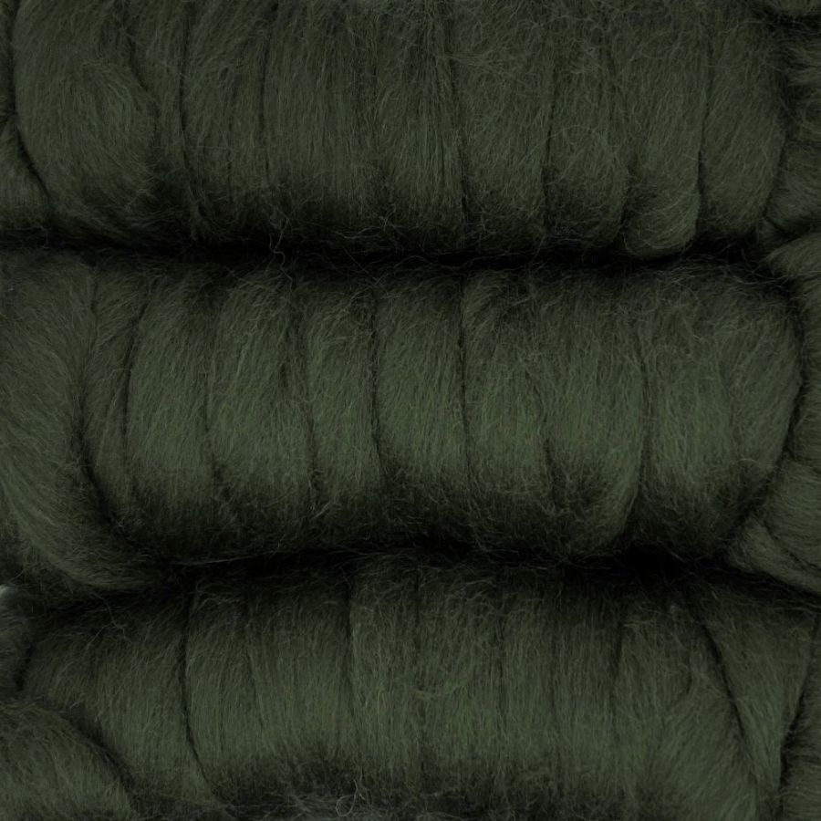 【デビューSALE 10％OFF】金の羊染めメリノウール 64's モス