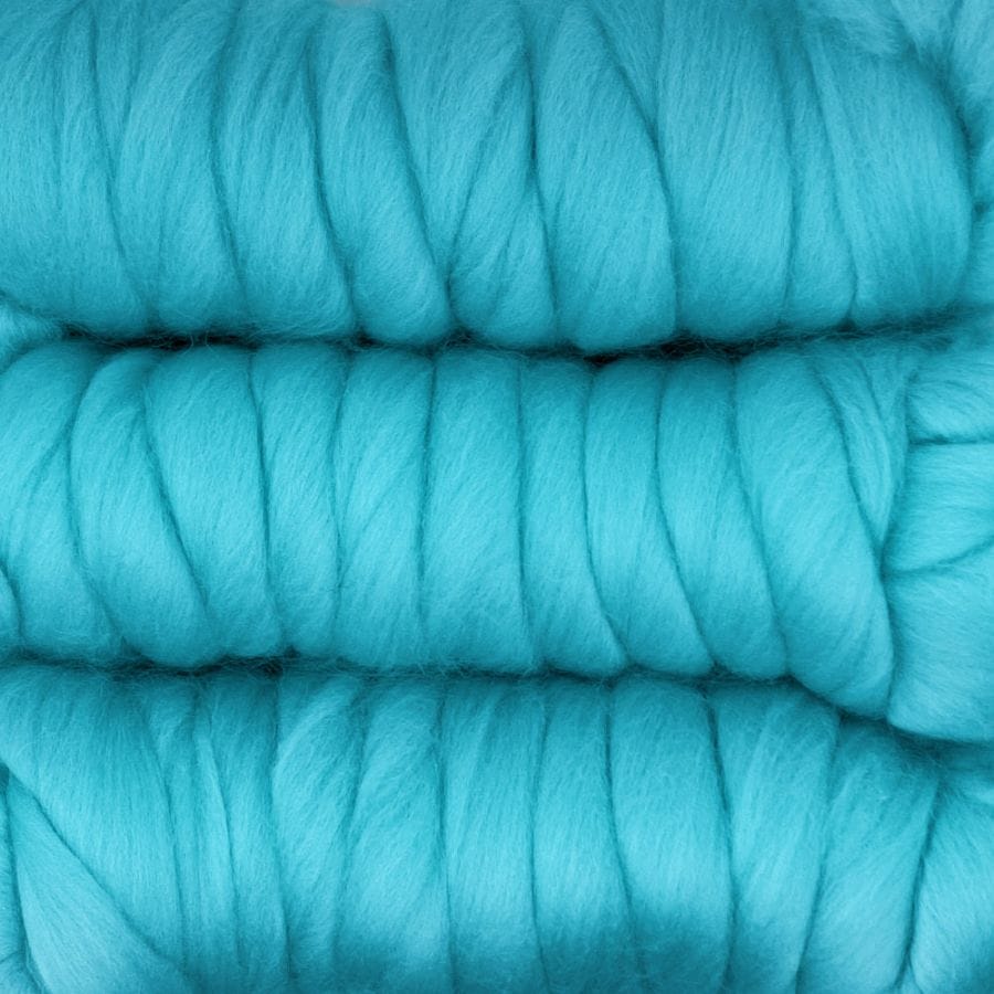 【デビューSALE 10％OFF】金の羊染めメリノウール 64's ターコイズ