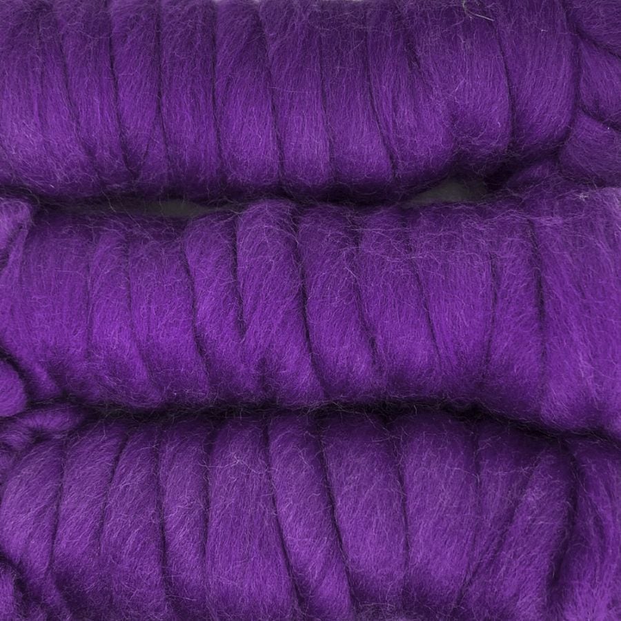 【デビューSALE 10％OFF】金の羊染めメリノウール 64's バイオレット