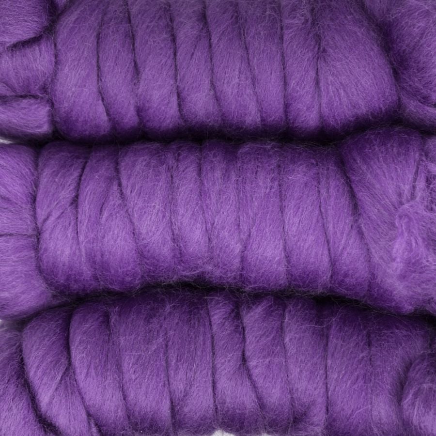 【デビューSALE 10％OFF】金の羊染めメリノウール 64's オーキッド