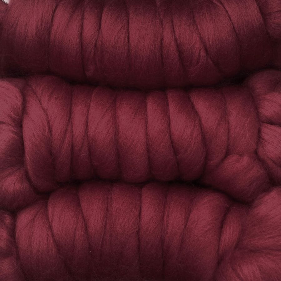 【デビューSALE 10％OFF】金の羊染めメリノウール 64's ルビー