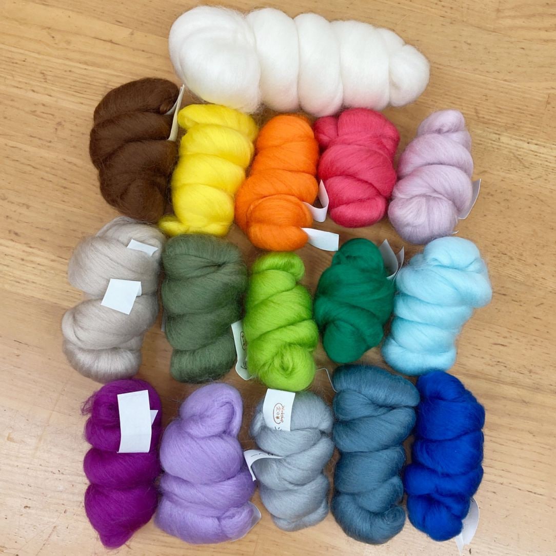 金の羊染めメリノお試しランダムパック