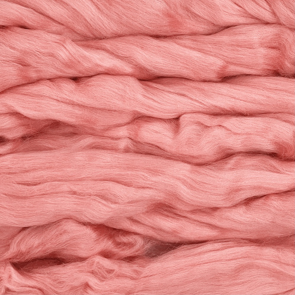 金の羊染めメリノウール 64's サーモン