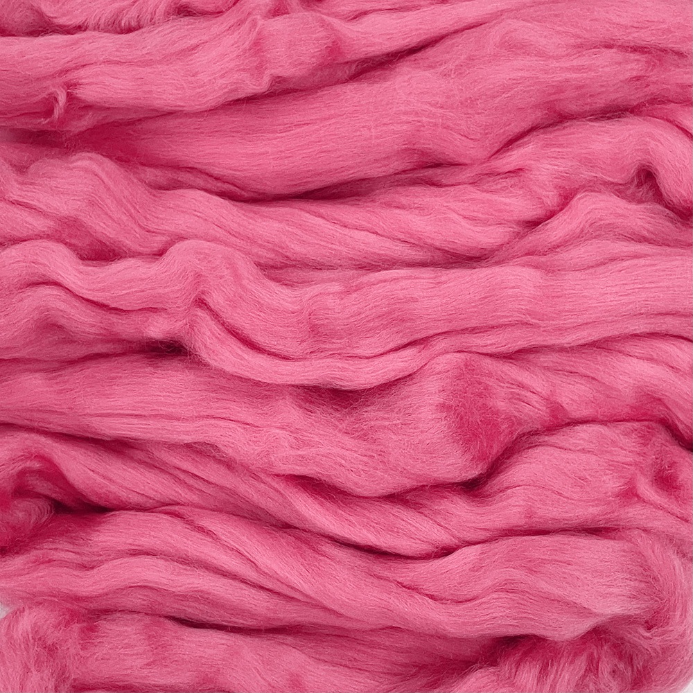 金の羊染めメリノウール 64's ローズ